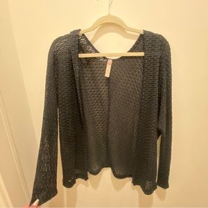 Black Shaw cardigan